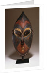 A Lower Sepik Mask by Anonymous