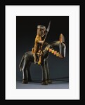 A Bamana Wood Equestrian Marionette by Anonymous