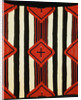 A Classic Navajo Chief's Wearing Blanket by Anonymous