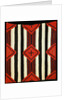 A Classic Navajo Chief's Wearing Blanket by Anonymous