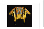 Southern Cheyenne Warrior's Shirt Adorned with Quillwork, Paint and Hair by Anonymous