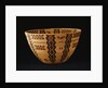 A Fine Yokuts Polychrome Coiled Basketry Bowl by Anonymous