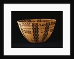 A Fine Yokuts Polychrome Coiled Basketry Bowl by Anonymous