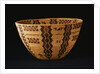 A Fine Yokuts Polychrome Coiled Basketry Bowl by Anonymous
