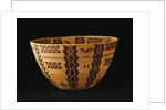 A Fine Yokuts Polychrome Coiled Basketry Bowl by Anonymous