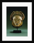 A Chokwe Mask, Mwana Pwo by Anonymous