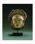 A Chokwe Mask, Mwana Pwo by Anonymous