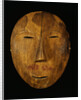 An Eskimo Wood Face Mask from Northern Alaska by Anonymous