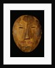 An Eskimo Wood Face Mask from Northern Alaska by Anonymous