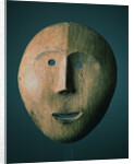 An Eskimo Wood Face Mask by Anonymous