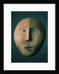 An Eskimo Wood Face Mask by Anonymous
