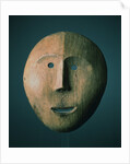 An Eskimo Wood Face Mask by Anonymous