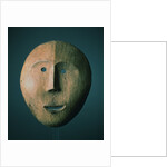 An Eskimo Wood Face Mask by Anonymous