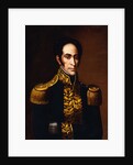 Simon Bolivar attributed to Antonio Salas by Anonymous
