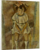 Little Girl in Pink by Jules Pascin