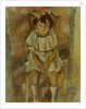 Little Girl in Pink by Jules Pascin