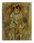 Little Girl in Pink by Jules Pascin