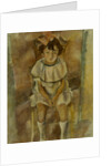 Little Girl in Pink by Jules Pascin