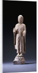 A Marble Standing Figure of Buddha, Northern Qi Dynasty by Anonymous