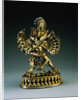 A Large Sino-Tibetan Gilt-Bronze Figure of Yi-Dam Hevajra by Anonymous