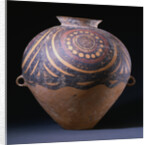 A Neolithic Painted Red Pottery Jar, Gansu/Yangshao Culture, Machang Phase, Circa 2000 B.C. by Anonymous