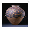 A Neolithic Painted Red Pottery Jar, Gansu/Yangshao Culture, Machang Phase, Circa 2000 B.C. by Anonymous