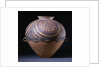 A Neolithic Painted Red Pottery Jar, Gansu/Yangshao Culture, Machang Phase, Circa 2000 B.C. by Anonymous