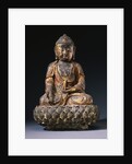 A Bronze Figure of Buddha. Ming Dynasty by Anonymous