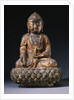 A Bronze Figure of Buddha. Ming Dynasty by Anonymous