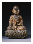 A Bronze Figure of Buddha. Ming Dynasty by Anonymous
