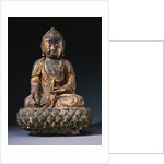 A Bronze Figure of Buddha. Ming Dynasty by Anonymous