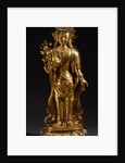 A Rare Inscribed Gilt-Bronze Figure of a Bodhisattva. 17th Century or Earlier by Corbis