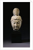 A Gray Stone Head of a Bodhisattva. Tang Dynasty by Anonymous