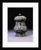 A Small Bronze Pear-Shaped Wine Vessel and Cover, Zhi. Early Western Zhou Dynasty by Anonymous