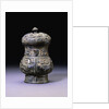A Small Bronze Pear-Shaped Wine Vessel and Cover, Zhi. Early Western Zhou Dynasty by Anonymous