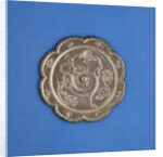 A Large Silvered Bronze Lobed Mirror. Tang Dynasty by Anonymous