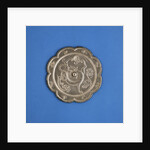 A Large Silvered Bronze Lobed Mirror. Tang Dynasty by Anonymous