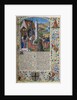 Illuminated Manuscript Page with The Death of Antiochus and Seleuceus by Anonymous