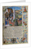 Illuminated Manuscript Page with The Death of Antiochus and Seleuceus by Anonymous