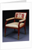 Stained Beechwood Armchair by Otto Wagner