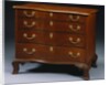 New England Chippendale Mahogany Serpentine-Front Chest-of-Drawers by Anonymous