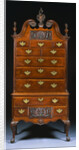 Chippendale Carved Mahogany High Chest-of-Drawers from Philadelphia by Anonymous