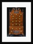 Chippendale Carved Mahogany High Chest-of-Drawers from Philadelphia by Anonymous