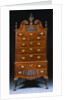Chippendale Carved Mahogany High Chest-of-Drawers from Philadelphia by Anonymous