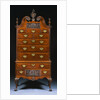 Chippendale Carved Mahogany High Chest-of-Drawers from Philadelphia by Anonymous