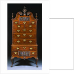 Chippendale Carved Mahogany High Chest-of-Drawers from Philadelphia by Anonymous