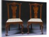 Pair of Chippendale Carved Walnut Sidechairs attributed to William Savery by Anonymous