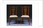 Pair of Chippendale Carved Walnut Sidechairs attributed to William Savery by Anonymous
