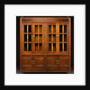 Oak Double Bookcase Cabinet by Gustav Stickley