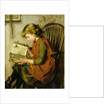 A Young Girl Reading by Charlotte Weeks